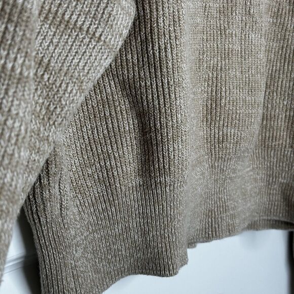 Free People Too Good Heathered Beige Knit Sweater - Picture 9 of 11